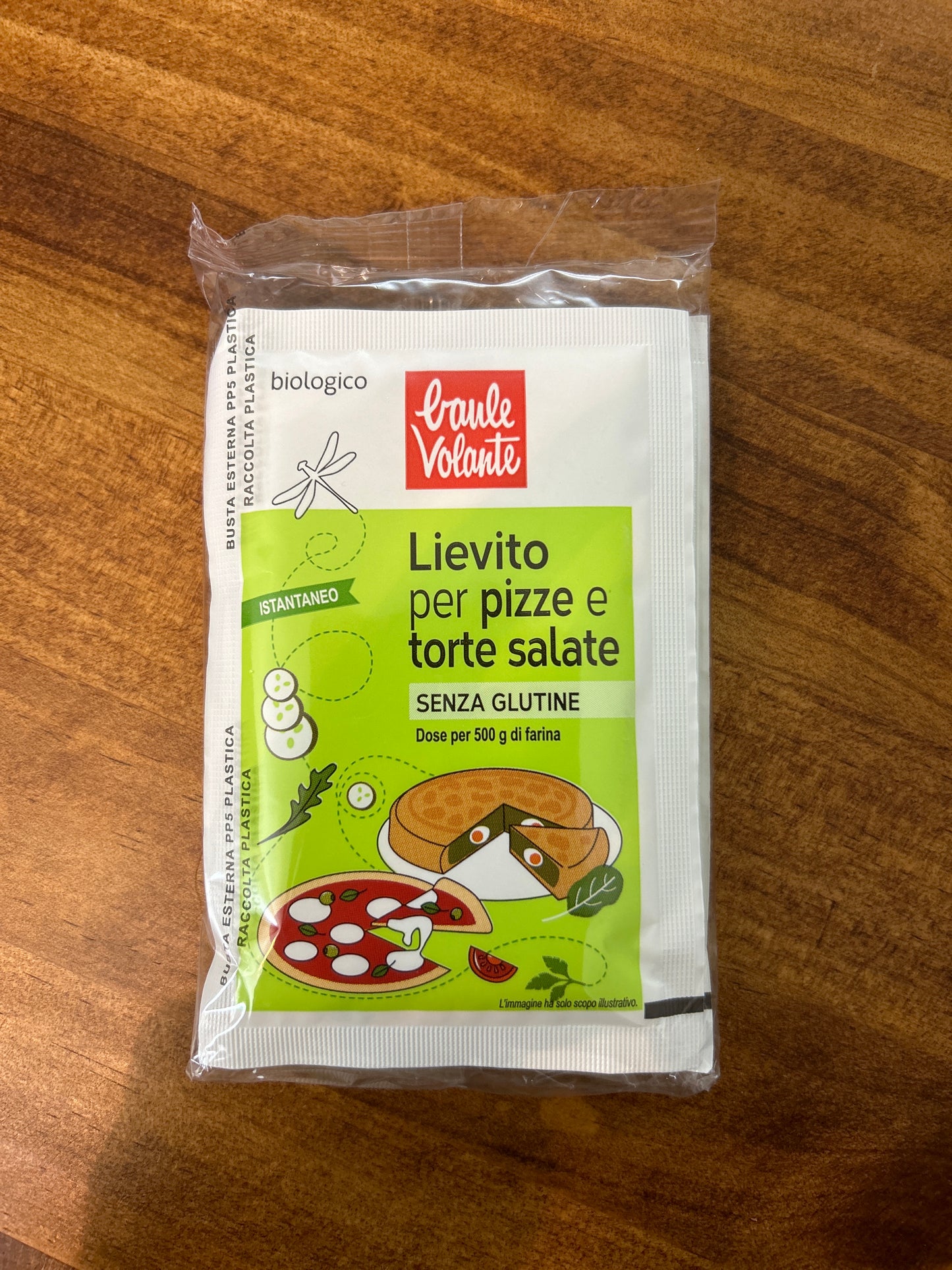 Lievito per pizze e torte salate senza glutine 3x18g