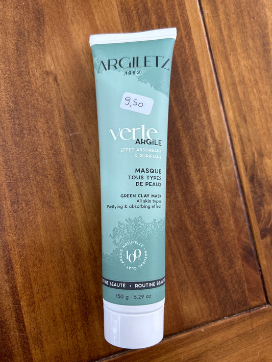 Maschera all’argilla verde