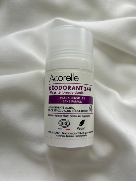 Deodorante roll-on per pelli sensibili