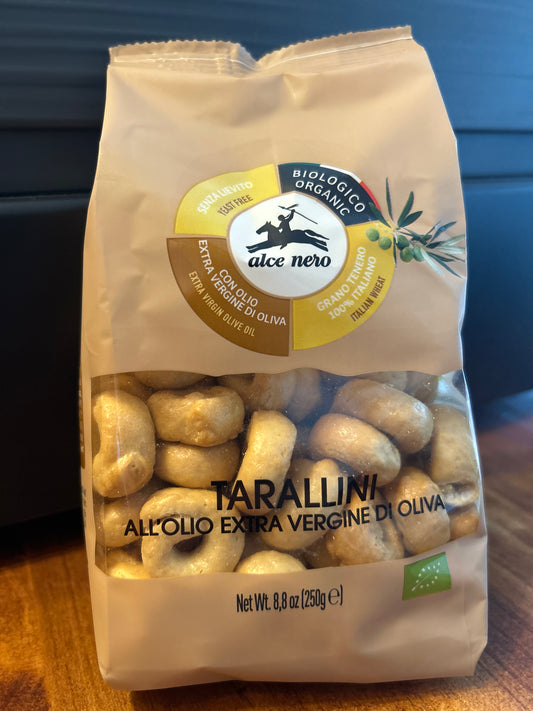 Tarallini con olio di oliva 250g