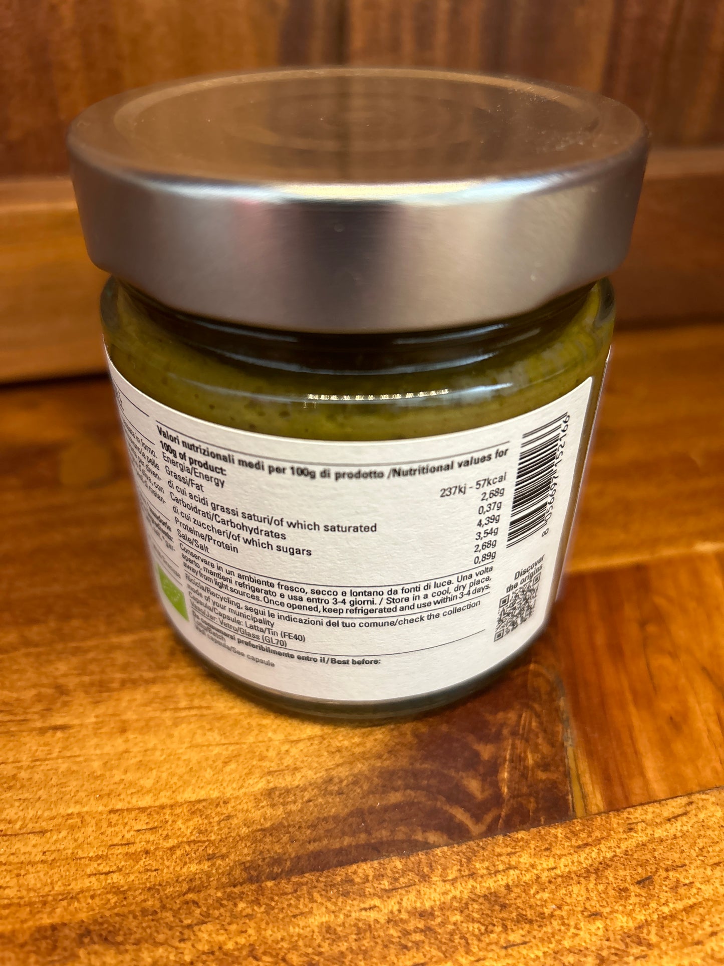 Pesto di melanzane e mandorle 200g