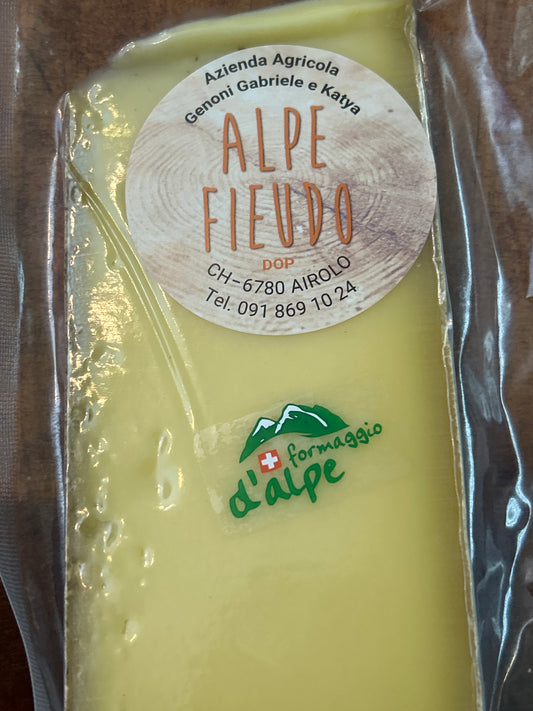 Formaggio alpe Fieudo prezzo al kg