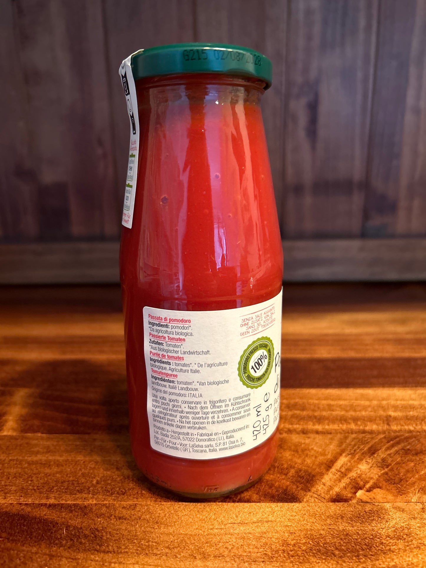 Passata di pomodoro bio 425g